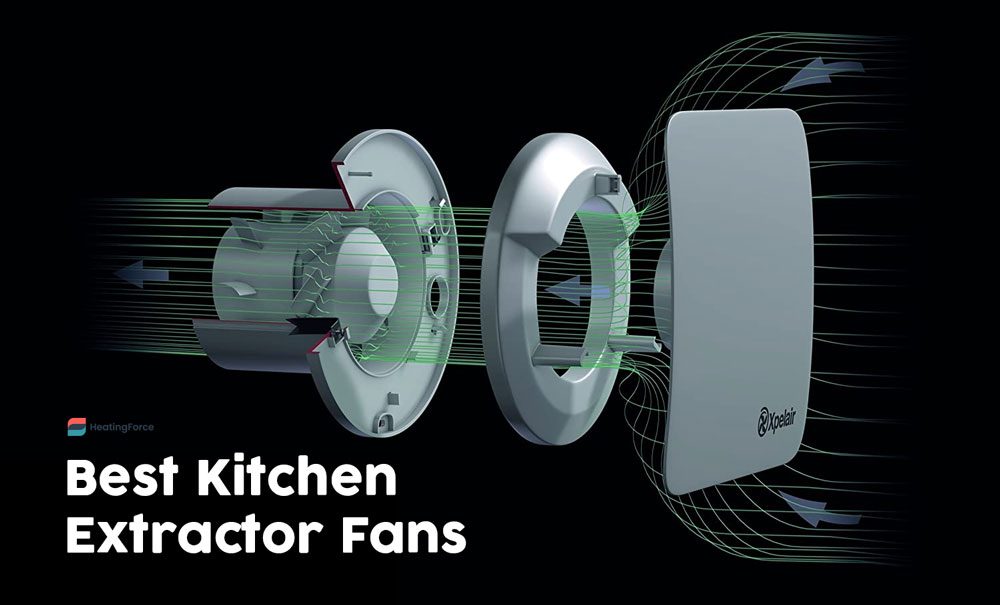 silent kitchen wall extractor fan