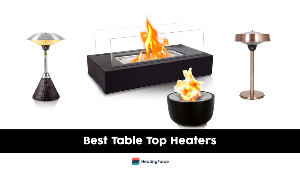 7 Best Table Top Patio Heaters For Cozy Nights (Reviews) 2021 Edition